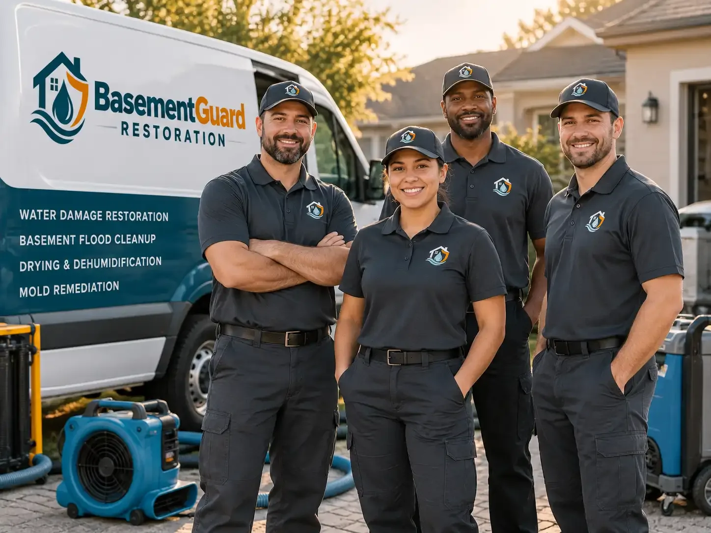 Basement Water Damage Restoration company in Fate, TX